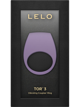 LELO: Tor 3, Vibrerande Penisring för Par, lila