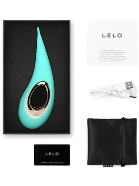 LELO: Dot, Pinpoint Klitorisvibrator, turkos