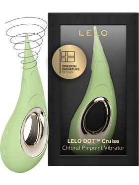 LELO: Dot Cruise, Pinpoint Klitorisvibrator, grön