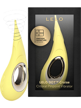 LELO: Dot Cruise, Pinpoint Klitorisvibrator, gul