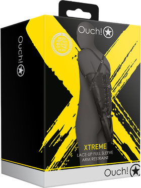 Ouch!: Xtreme Lace-Up Full Sleeve Arm Restraint