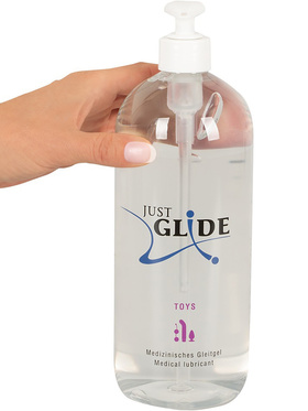 Just Glide: Toy, Vattenbaserat Glidmedel, 1000 ml