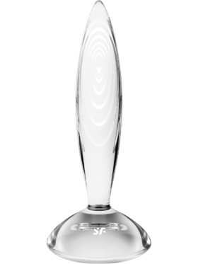 Satisfyer: Sparkling Crystal, Glass Dildo, transparent