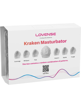 Lovense: Kraken, Soft Stretchy Masturbator, 6-pack