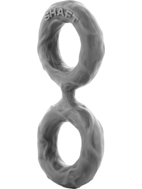 Shaft: Model D Double C-Ring, Size 3 (Large), grå