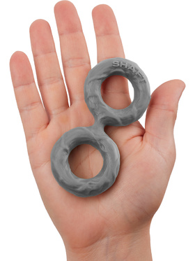 Shaft: Model D Double C-Ring, Size 3 (Large), grå