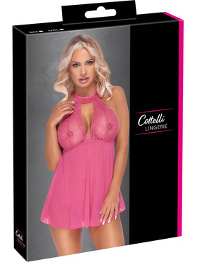 Cottelli Lingerie: Babydoll i Spets & Powernet