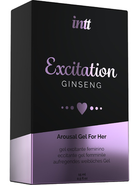Intt: Excitation Ginseng, Arousal Gel for Her, 15 ml