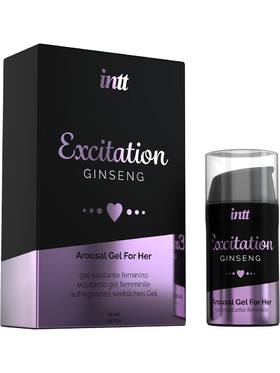 Intt: Excitation Ginseng, Arousal Gel for Her, 15 ml