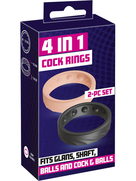 You2Toys: 4in1 Cock Rings