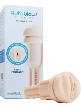 Autoblow: AI Ultra Vagina Sleeve, ljus