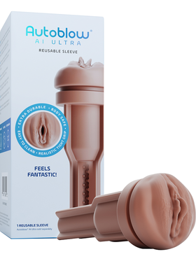 Autoblow: AI Ultra Vagina Sleeve, mörk