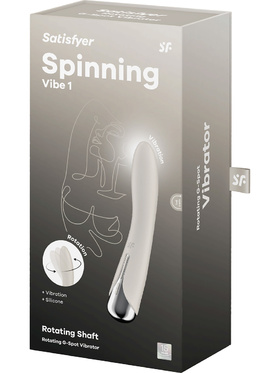 Satisfyer: Spinning Vibe 1, Rotating Vibrator, vit