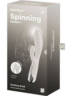 Satisfyer: Spinning Rabbit 1, Rotating Vibrator, vit