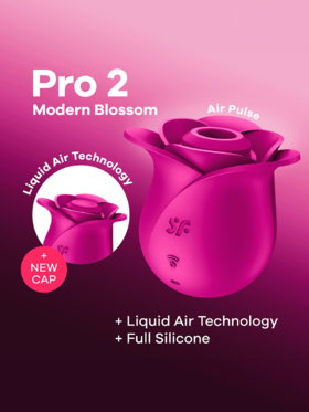 Satisfyer: Pro 2 Modern Blossom, Air Pulse Vibrator