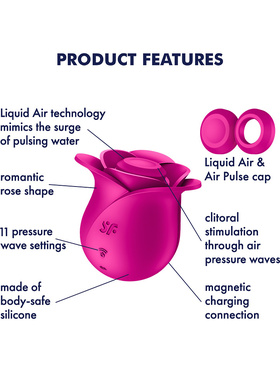Satisfyer: Pro 2 Modern Blossom, Air Pulse Vibrator
