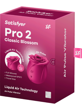 Satisfyer: Pro 2 Classic Blossom, Air Pulse Vibrator
