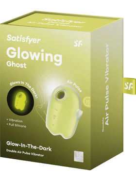 Satisfyer: Glowing Ghost, Double Air Pulse Vibrator, gul