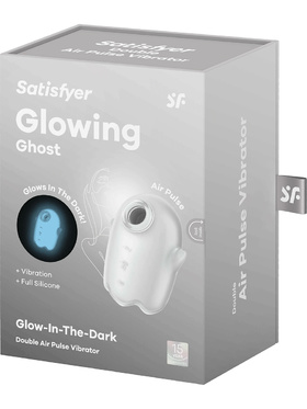 Satisfyer: Glowing Ghost, Double Air Pulse Vibrator, vit