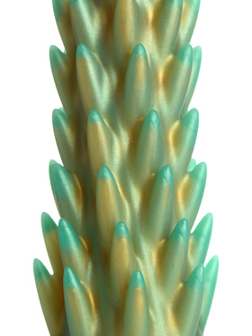 Creature Cocks: Stegosaurus, Spiky Reptile Silicone Dildo