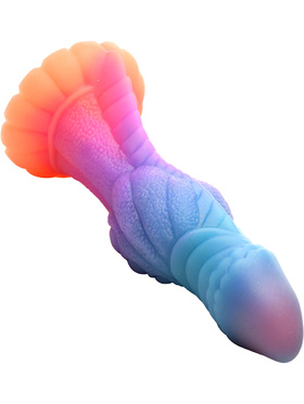 Creature Cocks: Galactic Cock, Alien Glow Silicone Dildo