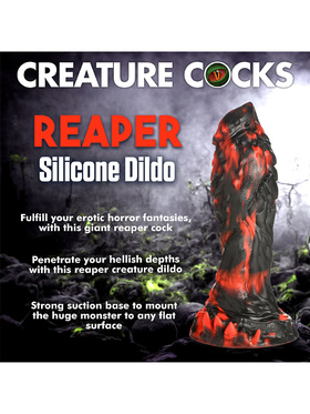 Creature Cocks: Grim Reaper, Silicone Dildo