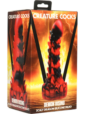 Creature Cocks: Demon Rising, Scaly Dragon Silicone Dildo