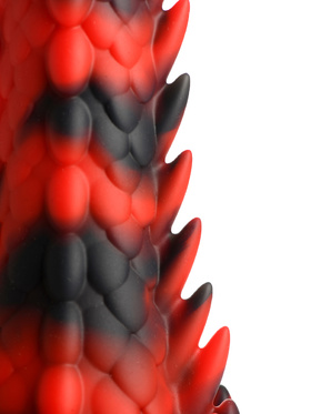 Creature Cocks: Demon Rising, Scaly Dragon Silicone Dildo