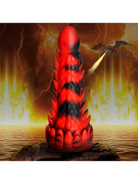 Creature Cocks: Demon Rising, Scaly Dragon Silicone Dildo