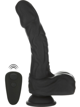 Naked Addiction: Rotating & Thrusting Vibrating Dong, 23 cm