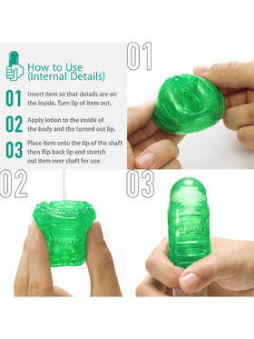 Tenga: Uni Emerald, Unisex & Universal Sleeve