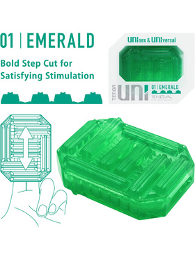 Tenga: Uni Emerald, Unisex & Universal Sleeve
