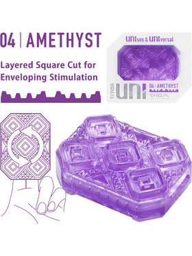 Tenga: Uni Amethyst, Unisex & Universal Sleeve