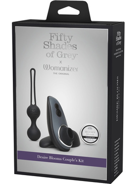 Fifty Shades x Womanizer: Desire Blooms Couples Kit