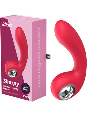 Kissen: Sharpy, Dual Orgasm Tapping Vibrator