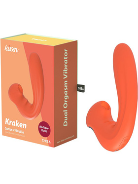 Kissen: Kraken, Dual Orgasm Suction Vibrator