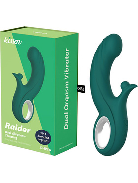 Kissen: Raider, Dual Orgasm Thrusting Vibrator