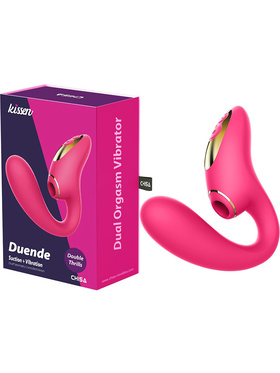 Kissen: Duende, Dual Orgasm Suction Vibrator