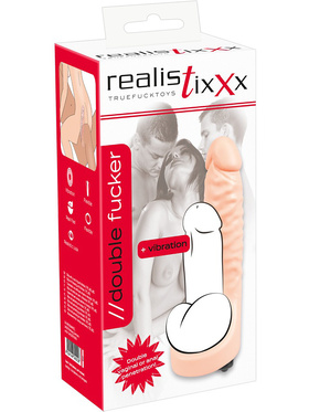 Realistixxx: Double Fucker Dildo + Vibration