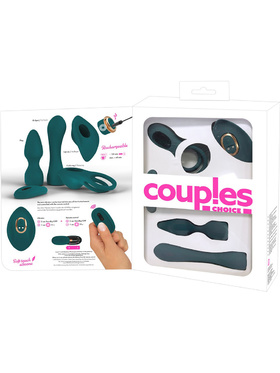 Couples Choice: RC Mini Vibrator with 4 Attachments