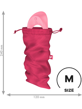 Satisfyer: Treasure Bag M, rosa