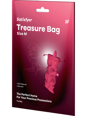 Satisfyer: Treasure Bag M, rosa