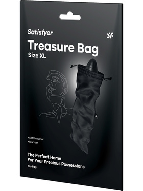 Satisfyer: Treasure Bag XL, svart