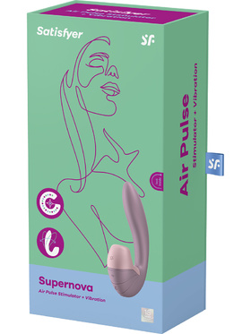 Satisfyer: Supernova, Air Pulse Stimulator + Vibration, old rose