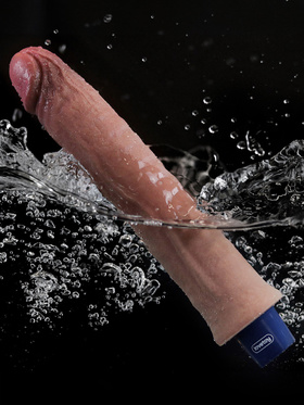 LoveToy: Real Softee, Silicone Vibrating Dildo, 24,5 cm