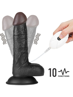 LoveToy: Vibrating Easy StrapOn Set, 18 cm