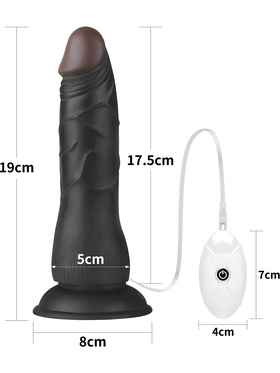 LoveToy: Vibrating Easy StrapOn Set, 19 cm