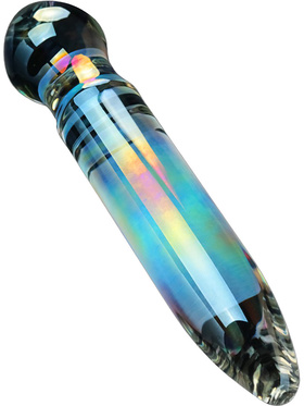 LoveToy: Twilight Gleam Glass Dildo, Prism Glass