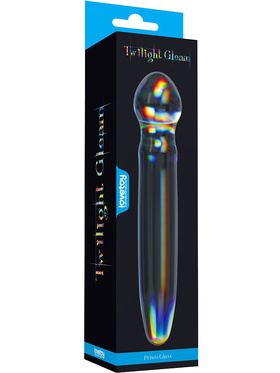 LoveToy: Twilight Gleam Glass Dildo, Prism Glass