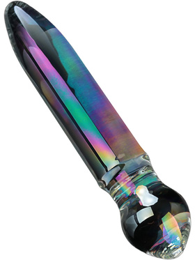 LoveToy: Twilight Gleam Glass Dildo, Prism Glass